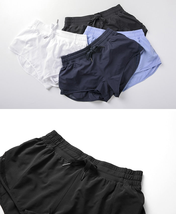 Quick-Dry Loose Running Shorts Workout Shorts for Women | Vimost Shop.