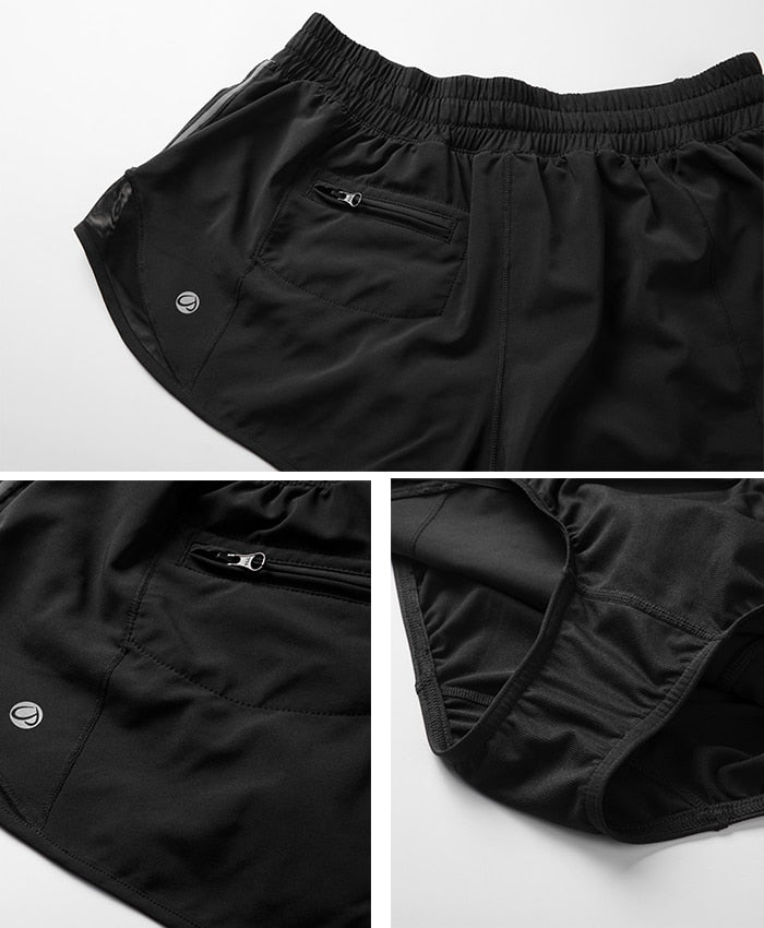 Quick-Dry Loose Running Shorts Workout Shorts for Women | Vimost Shop.