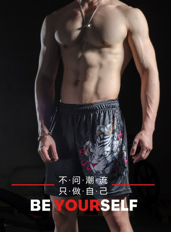 Men Fashion Summer Beach Causal Fitness 3d Print Shorts Brand Clothing Loose Fashion Mens Pattern Funny Trousers | Vimost Shop.