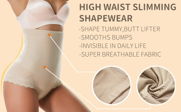 High Waist Shapewear Butt Lifter Tummy Control Panties Body Shaper Slimming Underwear Waist Trainer Butt Lifter Modeling Shorts | Vimost Shop.