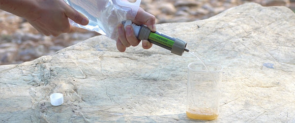 Outdoor water filter Gravity Water Filter System for hiking,camping,survival and travel | Vimost Shop.