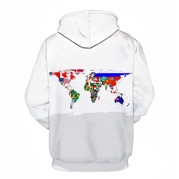 3D Hoodies National flag Canada Hoodies Sweatshirts Fashion Men Women Hoodies Germany/Brazil National flag 3D Hoodie | Vimost Shop.