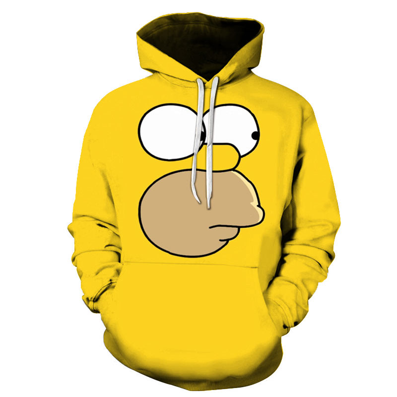 The Simpsons hoodies men women sweatshirts printed 3d hooded pullover hooded casual streetwear | Vimost Shop.