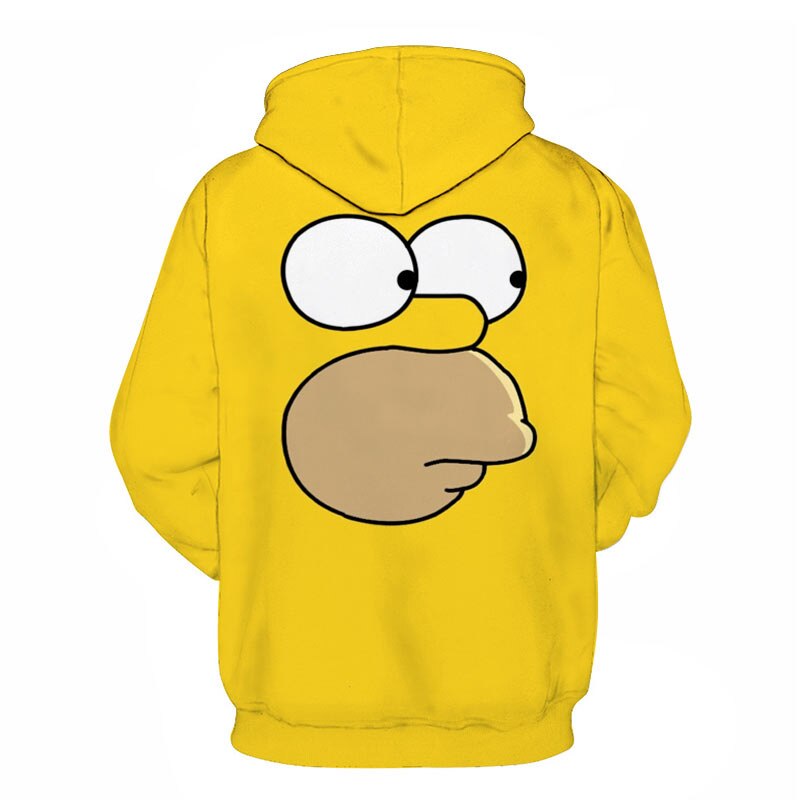 The Simpsons hoodies men women sweatshirts printed 3d hooded pullover hooded casual streetwear | Vimost Shop.