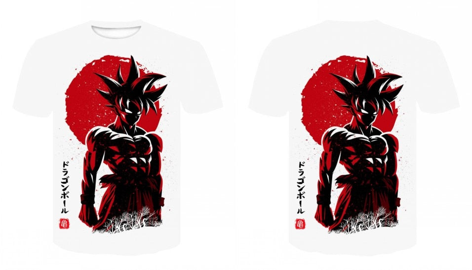 Manga dragon ball Z Super Saiyan Son Goku Anime 3D T-shirt Summer 2019 Newest Fashion Tee Tops Men Women Cartoon Casual T Shirt | Vimost Shop.