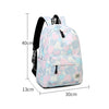 Lovely Heart Printing Nylon Backpack School Bags | Vimost Shop.