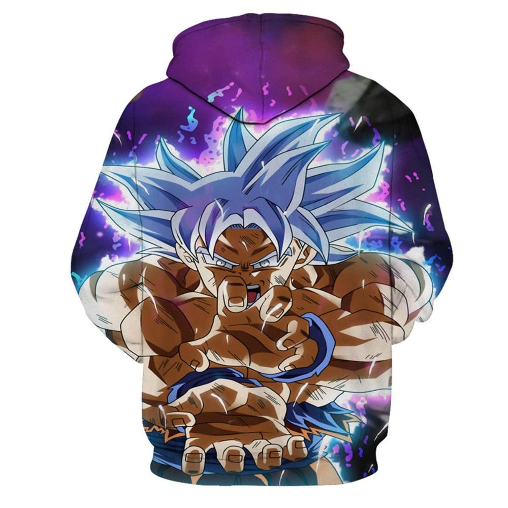 Dragon Ball Z 3D Hoodies Men/Women Pullovers Sweatshirts Strong Goku Print Male Hooded Tracksuits Hoody - Vimost Shop