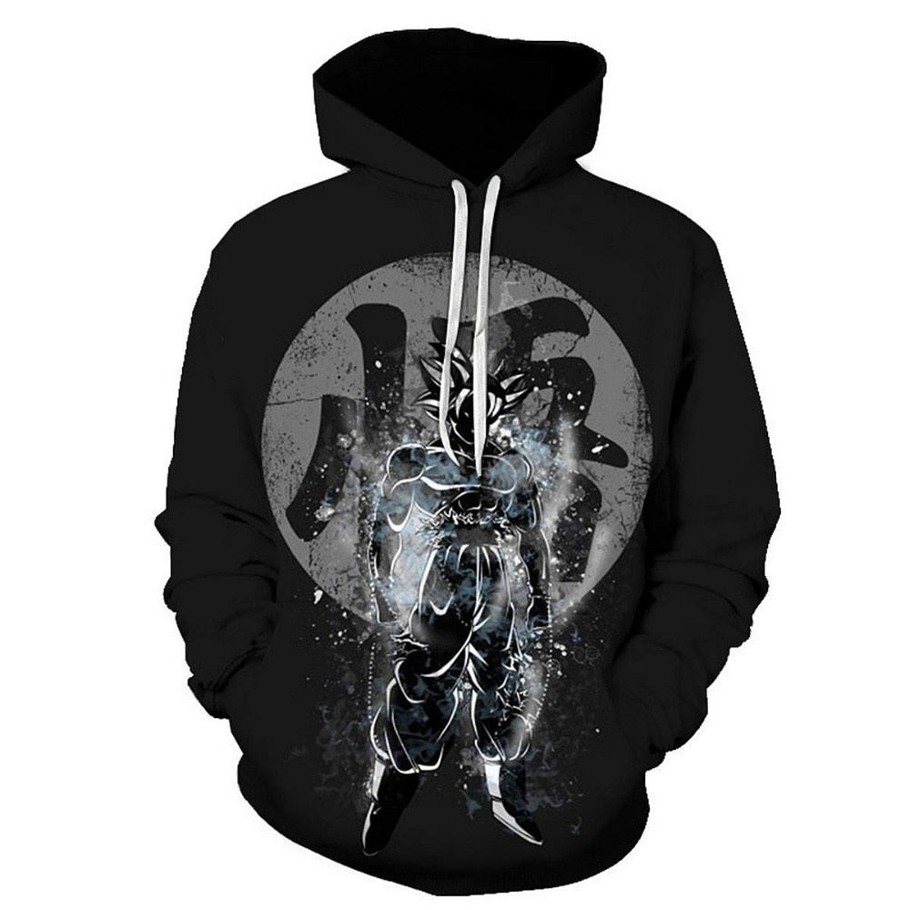 Dragon Ball Z 3D Hoodies Men/Women Pullovers Sweatshirts Strong Goku Print Male Hooded Tracksuits Hoody - Vimost Shop