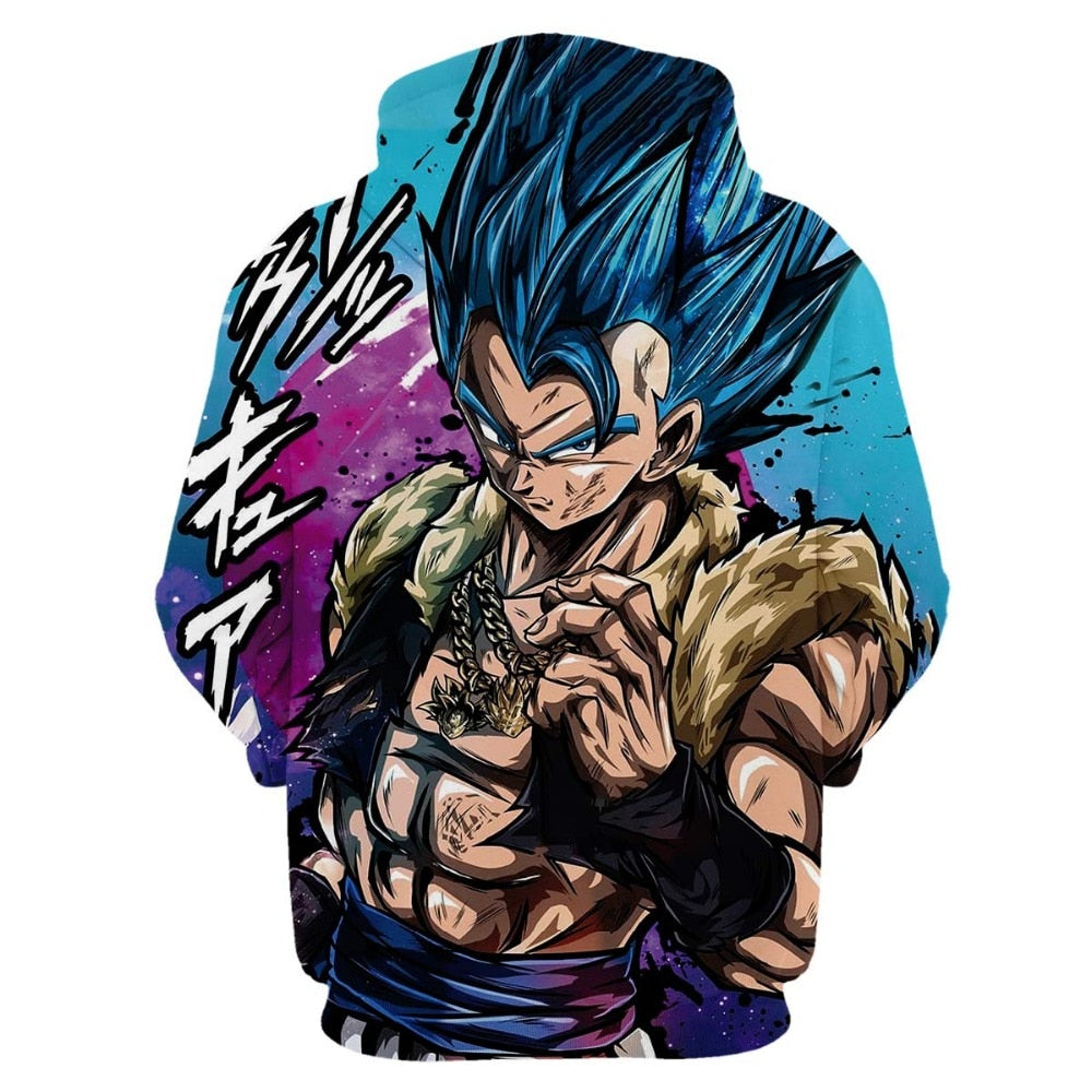 Dragon Ball Z 3D Hoodies Men/Women Pullovers Sweatshirts Strong Goku Print Male Hooded Tracksuits Hoody - Vimost Shop