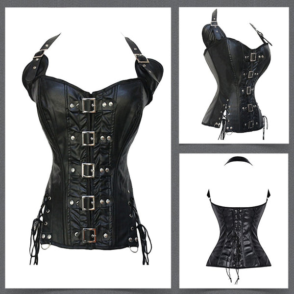 Miss Moly Steampunk Corset Gothic Bustier Boned Overbust Dress Underbust burlesque Top Plus Size 6Xl Tummy Slimming Clothes | Vimost Shop.