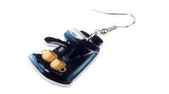 Acrylic Novelty Coffee Machine Earrings Drop Dangle Cute Fashion Jewelry For Women Girls Teens Gift Charms Decoration | Vimost Shop.