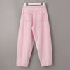 High Waist Pink Harem Pants Loose Trousers  Summer Women Leisure Pants | Vimost Shop.