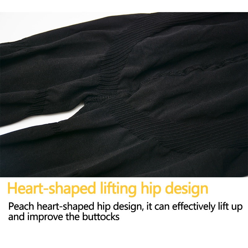 Women High Waist Leggings Tummy Control Shaper Tight Pants Shapewear Shaping Legins Workout Fitness Running Jeggings | Vimost Shop.