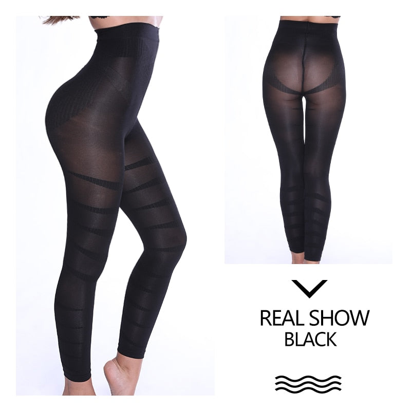 Women High Waist Leggings Tummy Control Shaper Tight Pants Shapewear Shaping Legins Workout Fitness Running Jeggings | Vimost Shop.