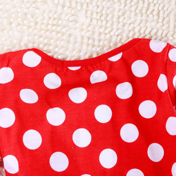 Fancy Baby Girls Clothes Mouse Dress Christmas Costume New Year Carnival Polka Dot Santa Dresses For Girls Holiday Party | Vimost Shop.