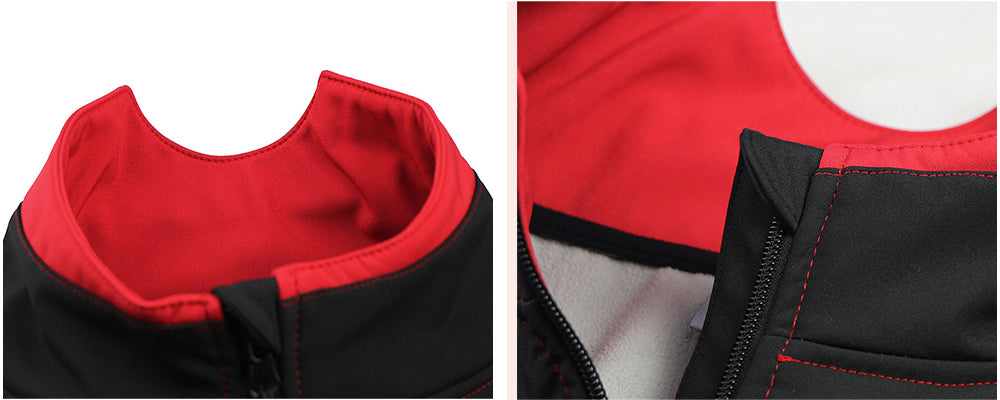 Men Winter Thermal Cycling Jacket Windproof Waterproof MTB Bike Jacket Sports Softshell Coat Bicycle Clothing Reflective