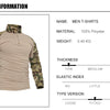 Tactical T-shirts Military Clothing Summer Long Sleeve Army Combat T-shirts Camouflage Airsoft tshirts Hunt Fish Tees | Vimost Shop.