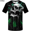 Skull T shirt Men Metal Tshirt Printed Rose Anime Clothes War Shirt Print Harajuku T-shirts 3d Mens Clothing | Vimost Shop.