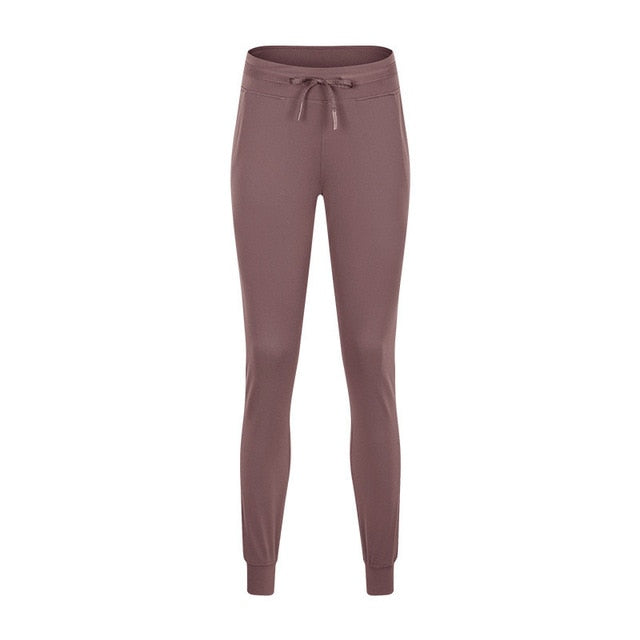 Naked-feel Fabric Workout Sport Joggers Pants Women | Vimost Shop.