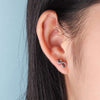 Infinity Love 925 Sterling Silver Cubic Zirconia Stud Earrings Trendy Party Accessories Earrings for Women | Vimost Shop.