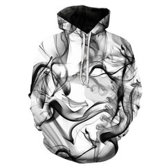 Men/Women 3d Sweatshirts Print Watercolor Dreamy Smoke Lines Thin Style Autumn Winter Hooded Hoodies | Vimost Shop.