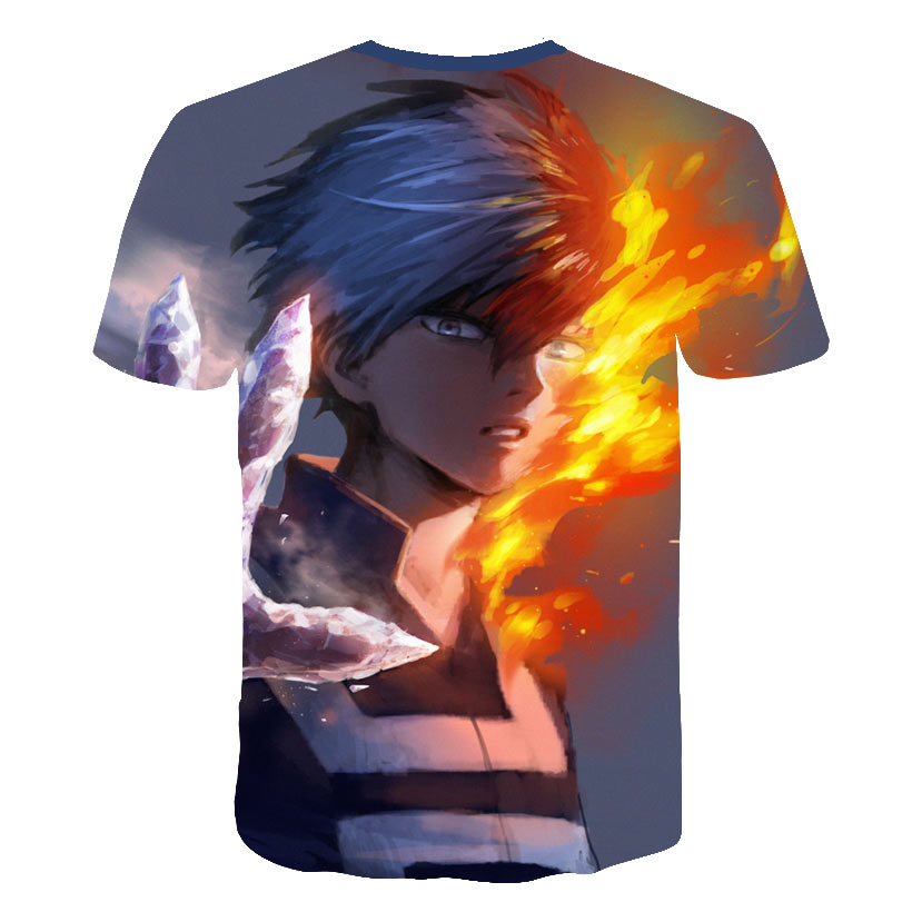 Summer High-Quality Unisex Boku No Hero T Shirt My Hero Academia Tees T-Shirt Tshirt Harajuku Yoh Asakura Midoriya Izuku T-shirt | Vimost Shop.