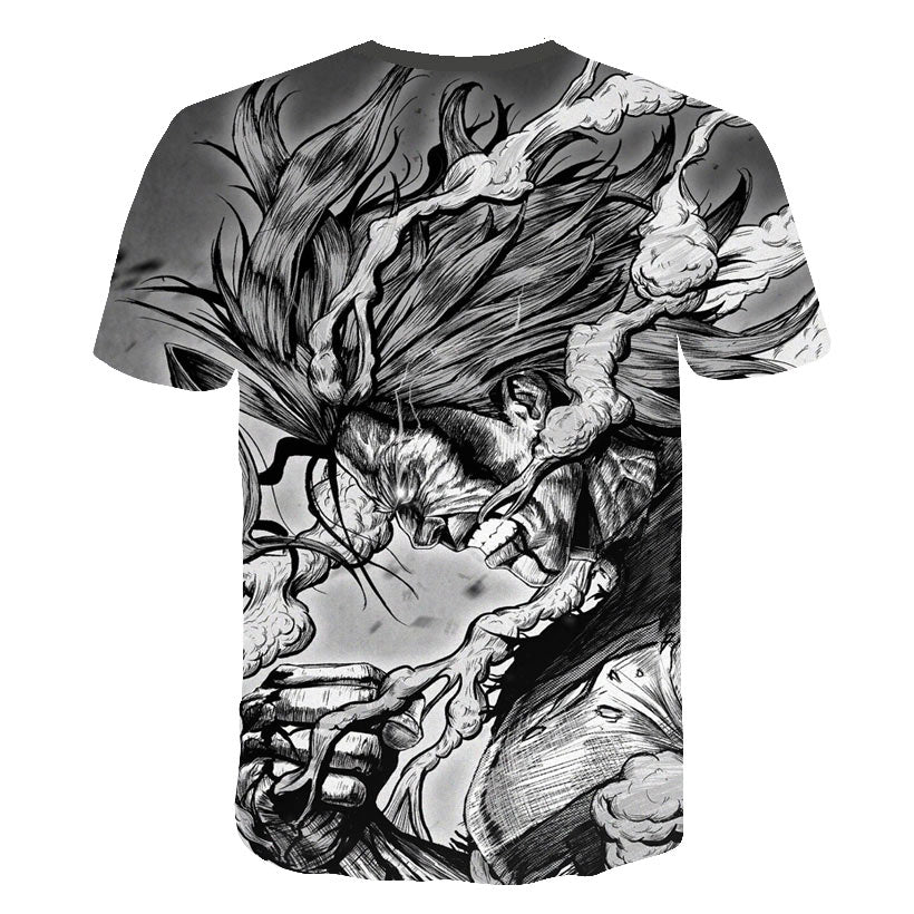 Summer High-Quality Unisex Boku No Hero T Shirt My Hero Academia Tees T-Shirt Tshirt Harajuku Yoh Asakura Midoriya Izuku T-shirt | Vimost Shop.