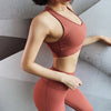 Yoga Crop Top Push up Underwear Gym Running Shockproof Shirt | Vimost Shop.
