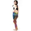 Fashion Women Blue Printing Mandala Leggings Sexy Workout Elasticity Pants Fitness Stretch Slim Bottoms | Vimost Shop.