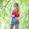 Fashion Women Blue Printing Mandala Leggings Sexy Workout Elasticity Pants Fitness Stretch Slim Bottoms | Vimost Shop.