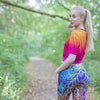 Fashion Women Blue Printing Mandala Leggings Sexy Workout Elasticity Pants Fitness Stretch Slim Bottoms | Vimost Shop.