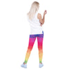 Fitness Leggings Printed Women Legging Colorful Triangles Rainbow Legins High Waist Elastic Leggins Silm Women Pants | Vimost Shop.