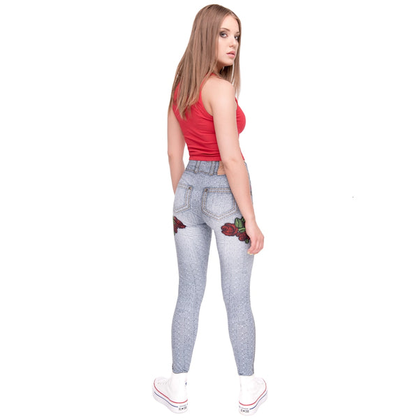Leggins mujer Imitation jeans 3D Printing legging fitness feminina leggins Woman Pants workout leggings | Vimost Shop.
