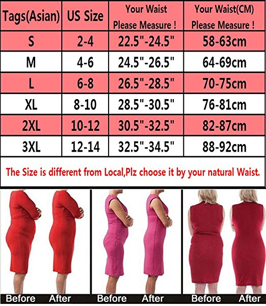 High Waist Thong Shapewear Panties for Women Seamless Tummy Control Underwear Slimming Body Shaper | Vimost Shop.