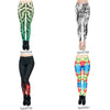 Fashion leggins mujer With Multicolor Pattern 3D Printing legging fitness feminina leggins Woman Pants workout leggings | Vimost Shop.