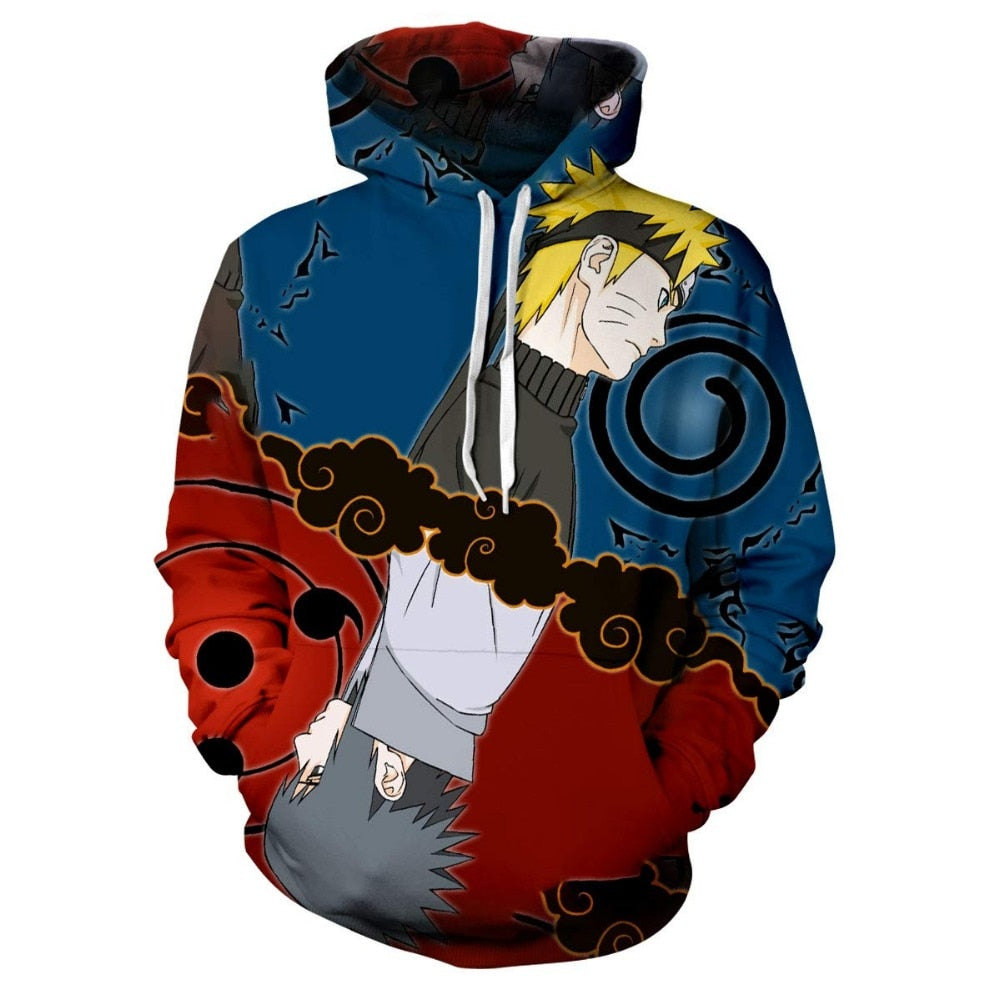 Super Cool Harajuku Hoodies Uzumaki Naruto 3D Hoodie Men Women Pullovers Hooded Sweatshirts Fashion Hoody Streetwear Coat Top | Vimost Shop.