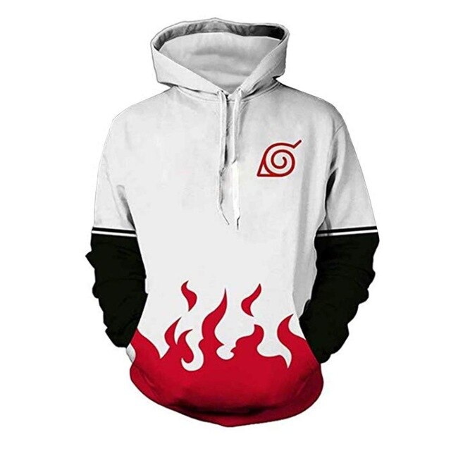 Naruto Anime Hoodies 3D Men Women Sasuke Autumn Harajuku Kakashi 3D Cartoon Print Sweatwear Men's Hoodies Sweatshirt Coats | Vimost Shop.