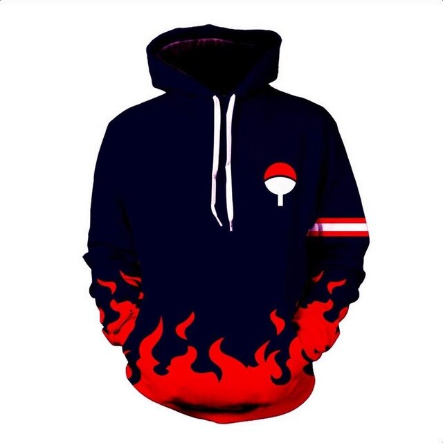 Naruto Anime Hoodies 3D Men Women Sasuke Autumn Harajuku Kakashi 3D Cartoon Print Sweatwear Men's Hoodies Sweatshirt Coats | Vimost Shop.