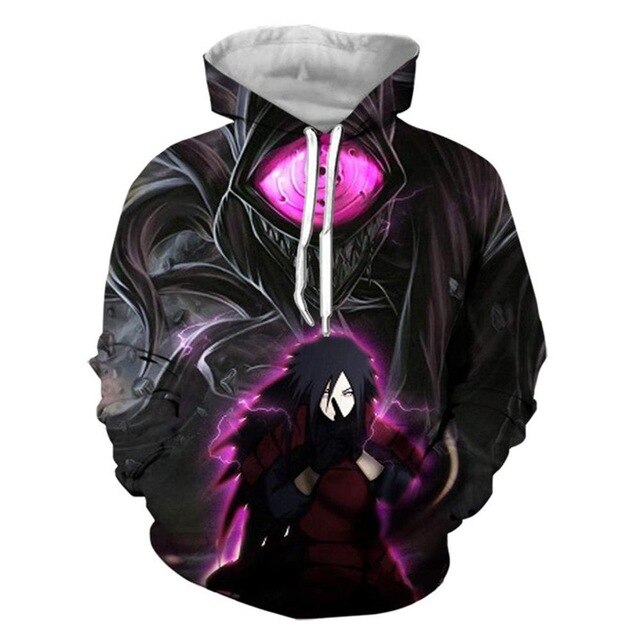 Naruto Anime Hoodies 3D Men Women Sasuke Autumn Harajuku Kakashi 3D Cartoon Print Sweatwear Men's Hoodies Sweatshirt Coats | Vimost Shop.