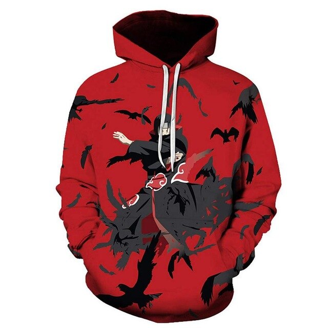 Naruto Anime Hoodies 3D Men Women Sasuke Autumn Harajuku Kakashi 3D Cartoon Print Sweatwear Men's Hoodies Sweatshirt Coats | Vimost Shop.