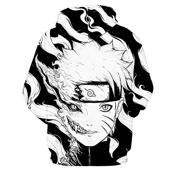 Naruto Anime Hoodies 3D Men Women Sasuke Autumn Harajuku Kakashi 3D Cartoon Print Sweatwear Men's Hoodies Sweatshirt Coats | Vimost Shop.