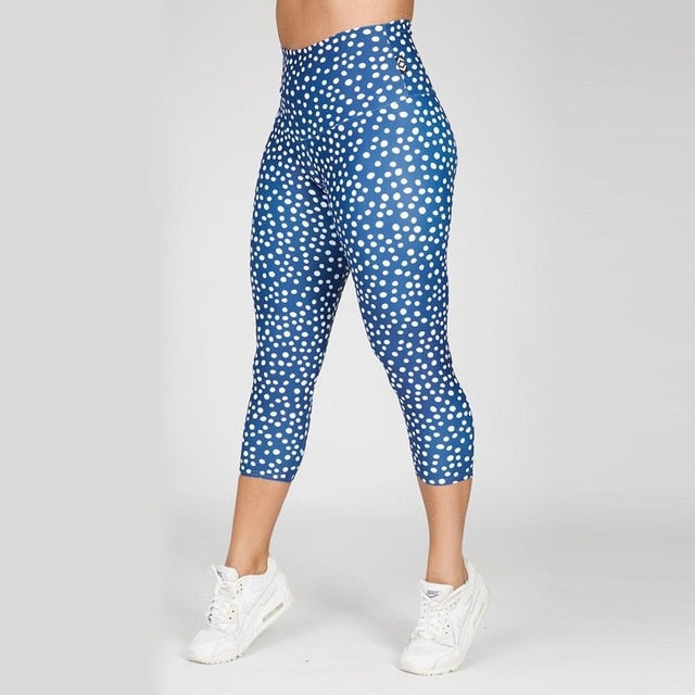 Summer Fashion Elastic Force Polyester Fitness Ladies Leggings Workout Breathable Sporting Skinny Leggings For Women | Vimost Shop.