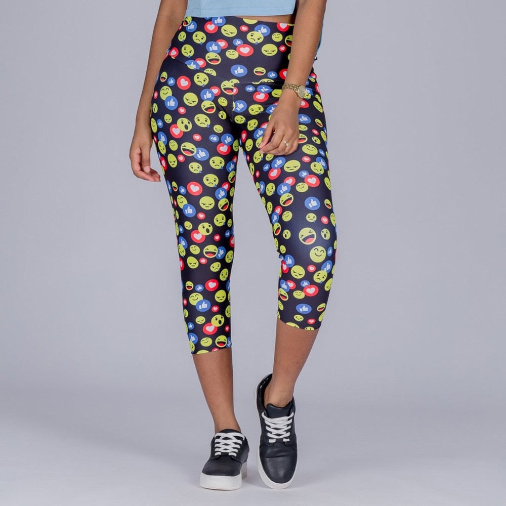 Summer Fashion Elastic Force Polyester Fitness Ladies Leggings Workout Breathable Sporting Skinny Leggings For Women | Vimost Shop.