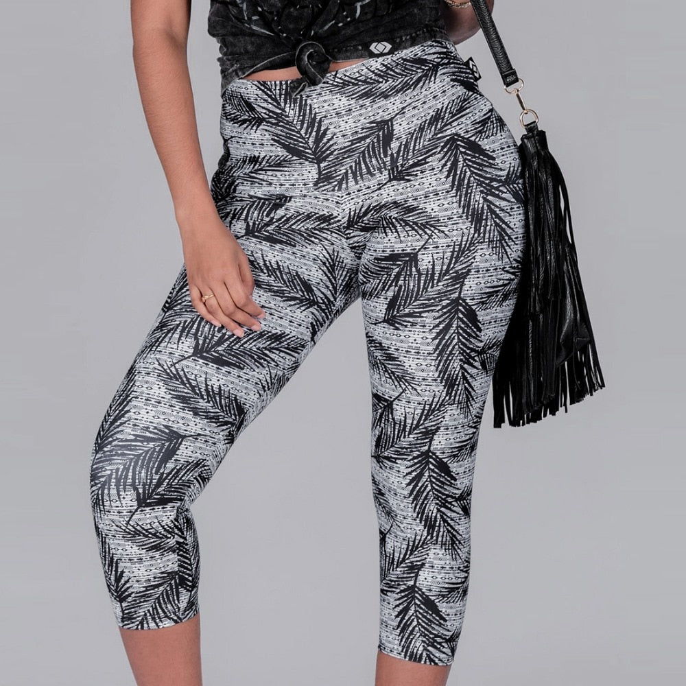 Summer Fashion Elastic Force Polyester Fitness Ladies Leggings Workout Breathable Sporting Skinny Leggings For Women | Vimost Shop.