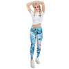 Women Legging Floral Garden Printing Leggins Slim High Elasticity Legins Fitness Leggings Female Pants | Vimost Shop.