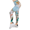 Women Legging Oil Painting Printing Leggins Slim High Elasticity Legins Fitness Leggings Female Pants | Vimost Shop.