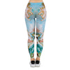 Women Legging Oil Painting Printing Leggins Slim High Elasticity Legins Fitness Leggings Female Pants | Vimost Shop.