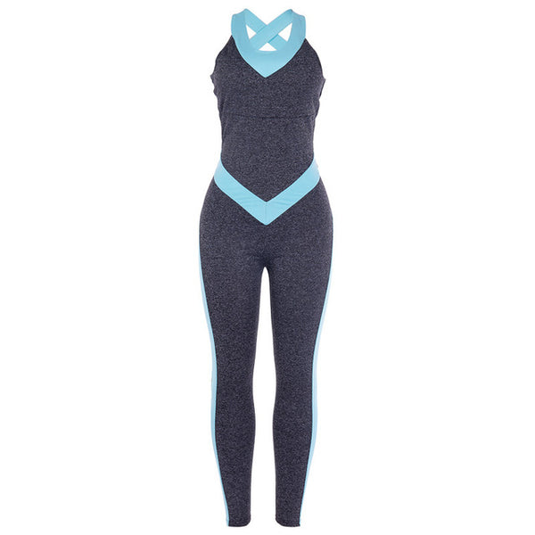 Women Suit Female Yoga One piece Jumpsuits Running Clothes | Vimost Shop.