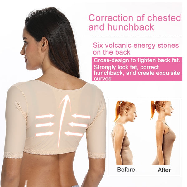 Push Up Arm Shaper Lift Liposuction Post Compression Garment For Women Surgery Tops | Vimost Shop.