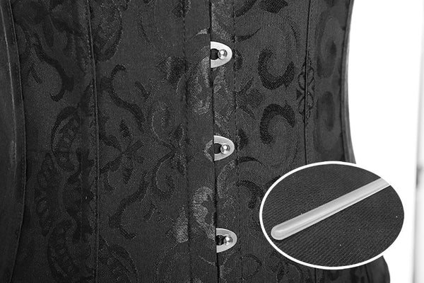 Miss Moly Gothic Underbust Sexy Corset and Waist Cincher Bustiers Top Workout Body Shaper Belt Plus Size Lingerie Corselet S-6XL | Vimost Shop.